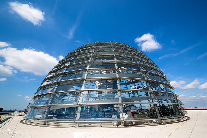 Kuppel des Reichstagsgebäudes  Bild Theo Stadtmüller