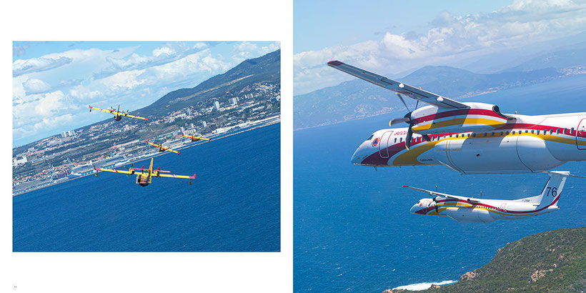 canadair dash 8 top largage remy michelin beechcraft 200 super king beech écopage milan 74 pelican Sabena Technics feux de foret amicale pompiers du ciel bombardier d'eau frederic marsaly