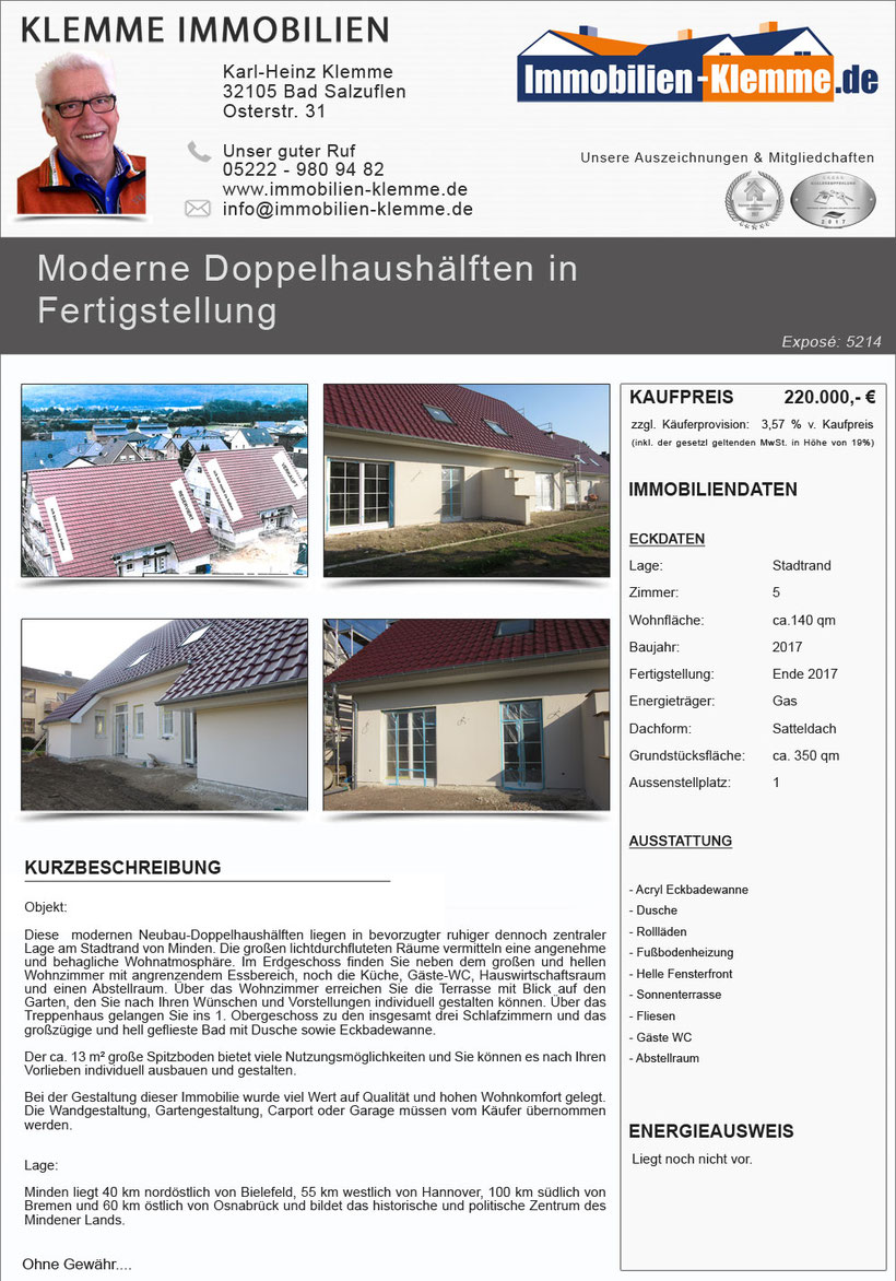 EINFAMILIENHAUS HAUS KAUFEN IN HÄUSER HAUSVERKAUF BAD ...