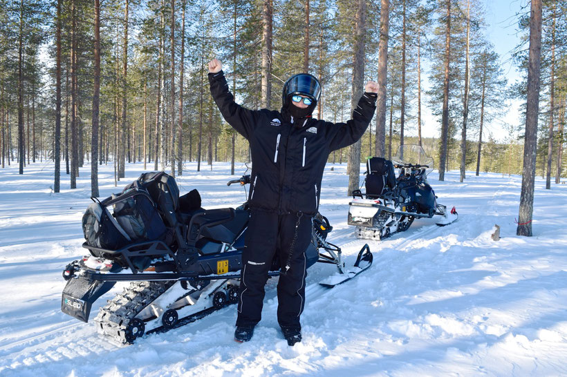 What to Do in Rovaniemi, Finland in Winter - Snowmobile Tour