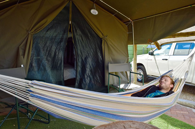 Where to Stay in Namibia? Glamping in Windhoek