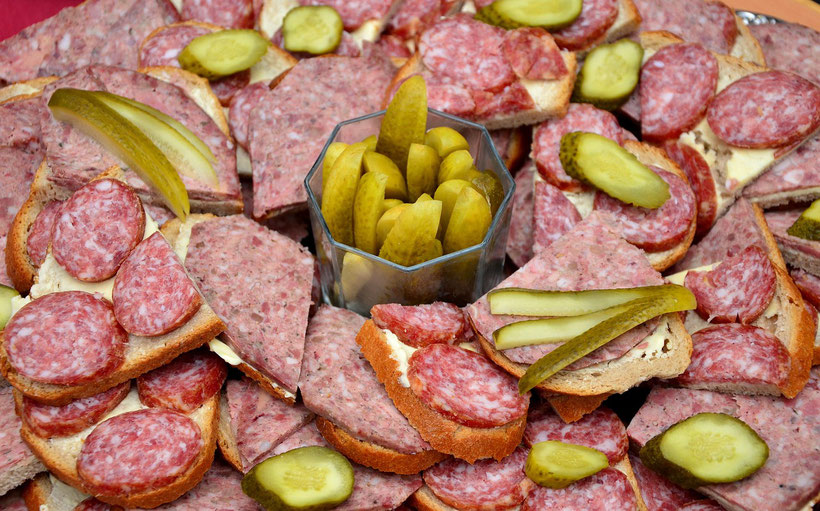 Kalt-Catering Platten von BreadBites