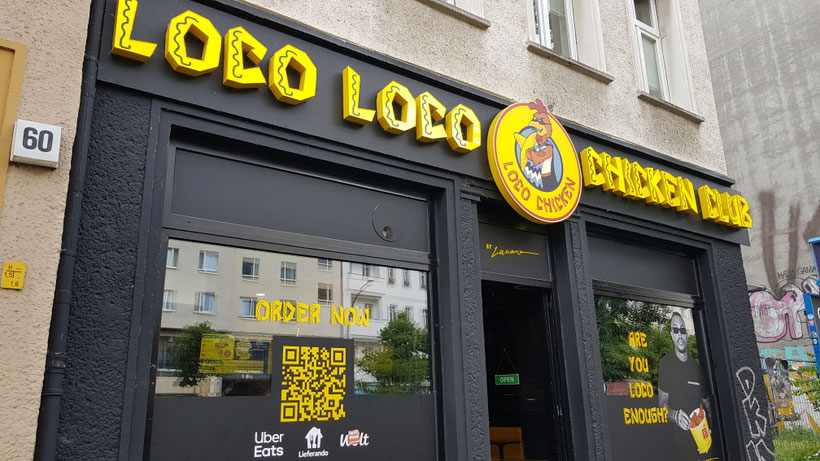 Loco Chicken, Monobrand-Store in Berlin Friedrichshain, © Bellone Franchise Consulting GmbH