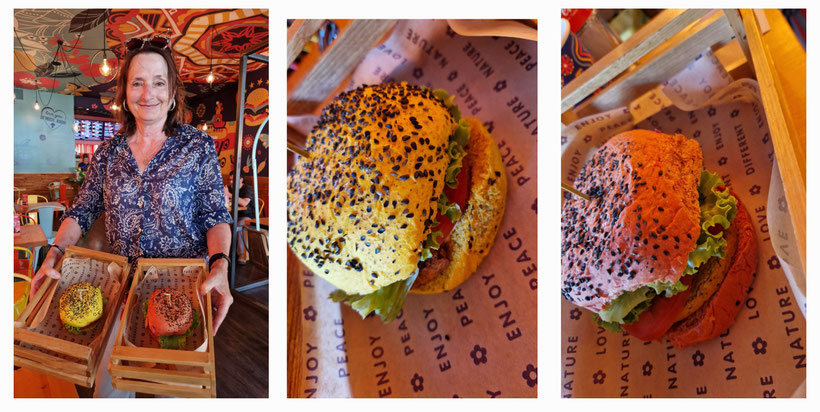 Foto-Collage, Flower Burger Verona 2026: ©Bellone Franchise Consulting GmbH