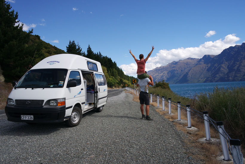 Freedom by discovering New Zealand with a campervan