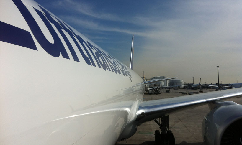 Aircraft B777 Lufthansa Cargo Frankfurt