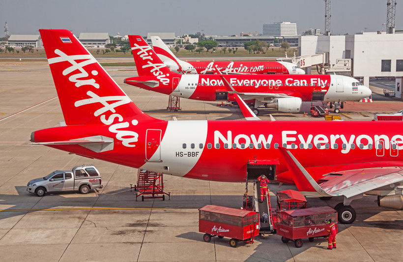 Flugzeuge der Thai AirAsia