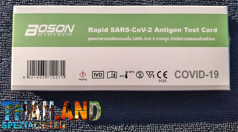 SAARS-CoV-2 Antigen Test Card von BOSON Biotech