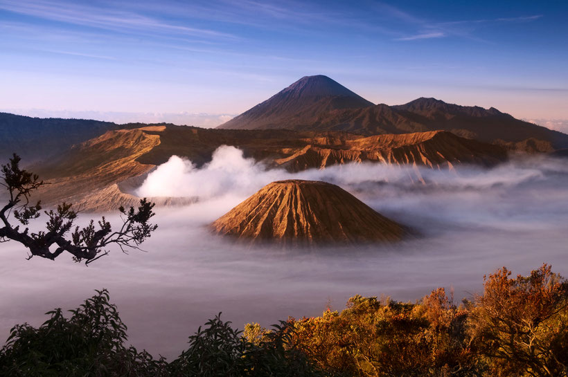 Bromo Vulkan in Indonesien