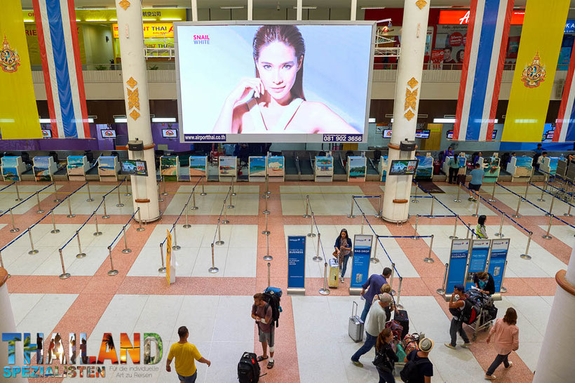 Phuket, internationaler Flughafen für Sanbox-Reisende