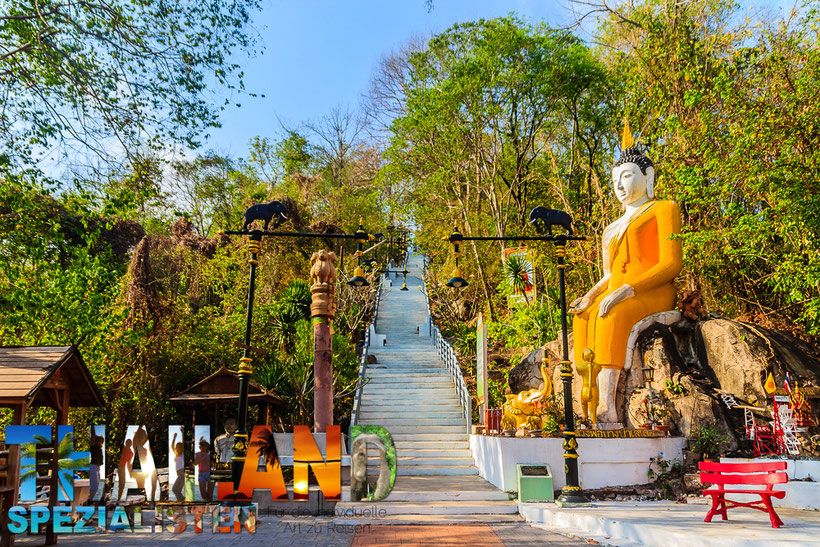 wat khao rup chang oder Tempel des Elefantenhügels, Phichit