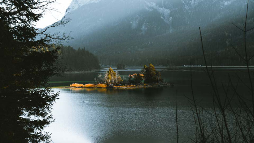 Eibsee Zugspitze