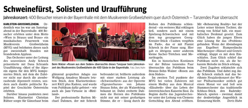 Orchesterkonzert 2025; Main-Echo v. 01.12.2025