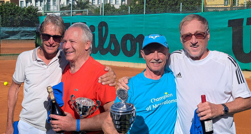 HE60: Matthias Bieker - Josef Hilz 1:6 6:7 / HE70: Werner Rohrbach - Hans-Jürgen Dau 6:3 6:1