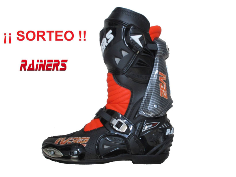 sorteo de botas de moto