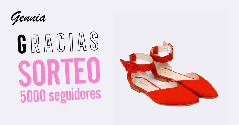 sorteo de zapatos de mujer