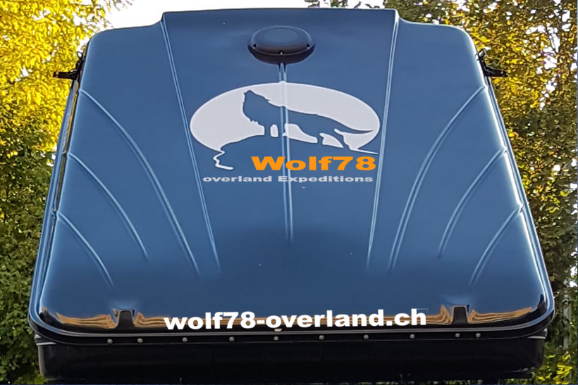 James Baroud Discovery Evolution Black Wolf78 overland Roof top tent Dachzelt Jeep Grand cherokee Toyota Hilux Revo #ProjektBlackwolf