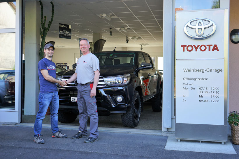 Toyota Hilux 2017 2.4 Revo sol premium 4x4 #ProjektBlackwolf Wolf78-overland.ch offroad overland 4x4 Bfgoodrich 265/70 R17 Garage Fiederle AG