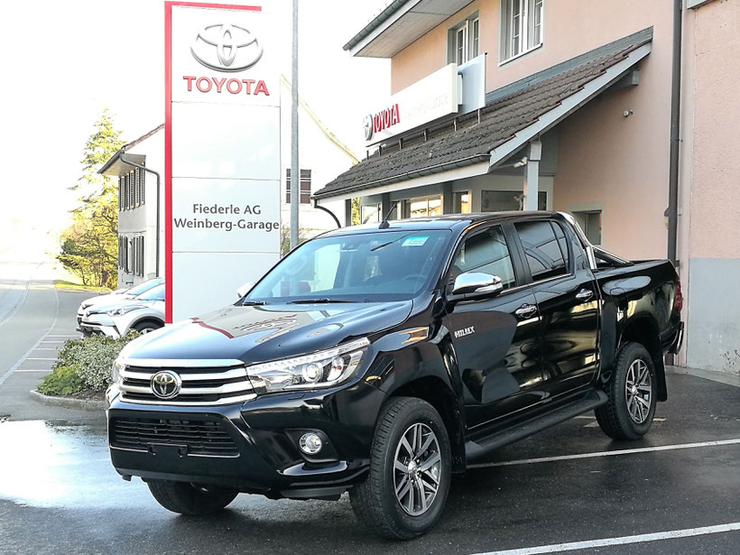 Toyota Hilux Revo 2.4 sol Premium 4x4 docab black 2017 Garage Fiederle AG offroad new #Projektblackwolf