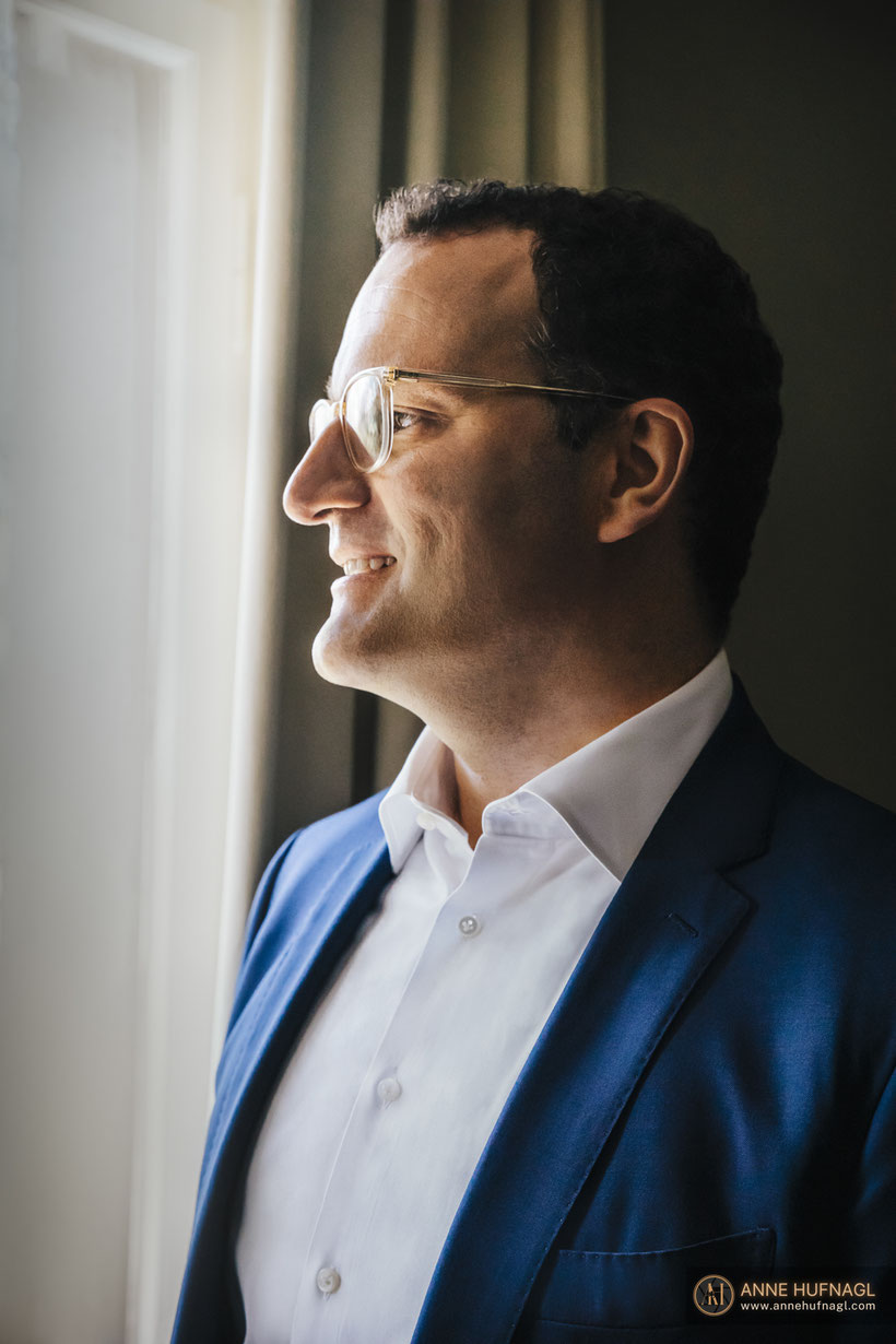 Politiker Jens Spahn Porträt exklusiv