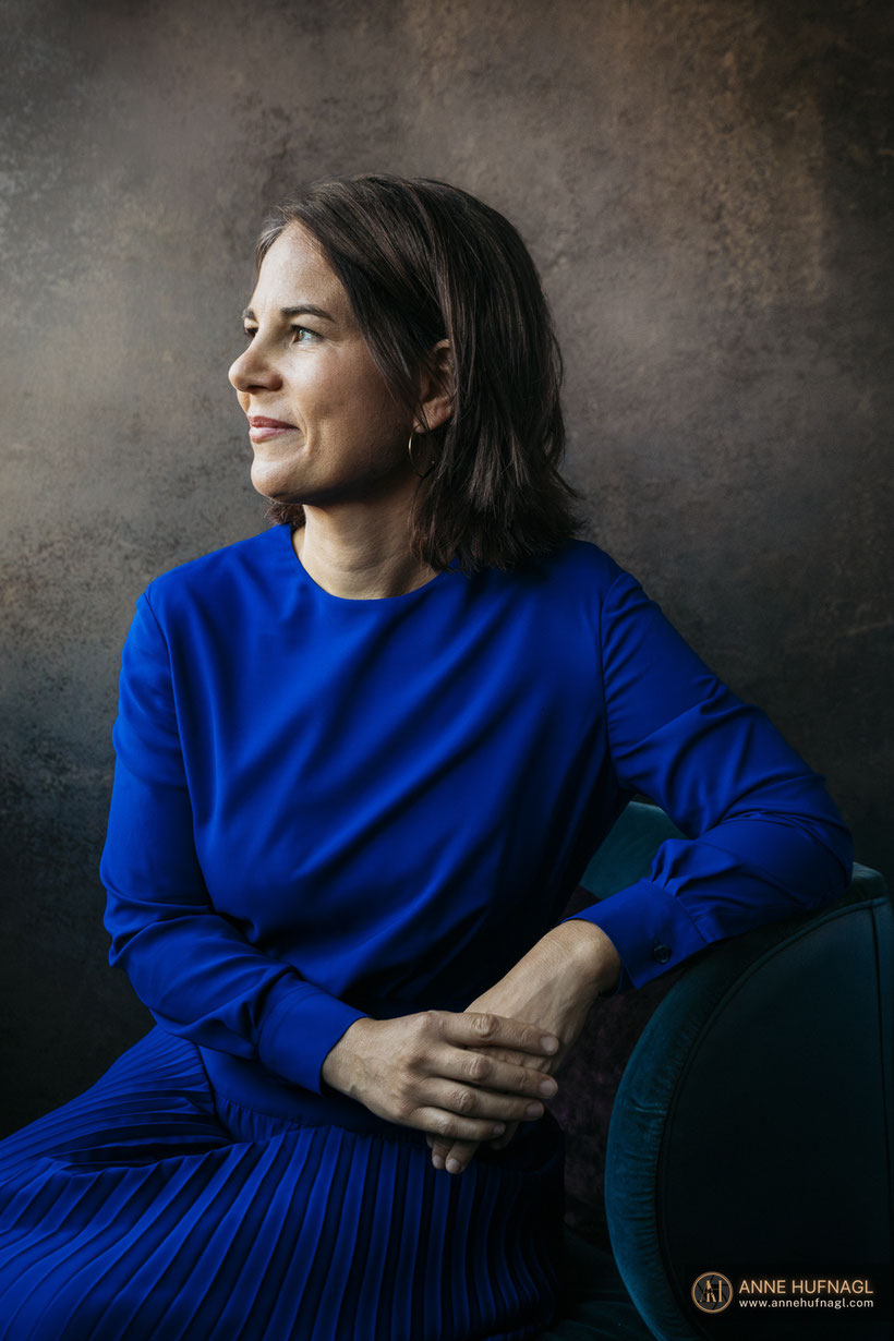 Porträtfoto von Annalena Baerbock | Fotografin: Anne Hufnagl