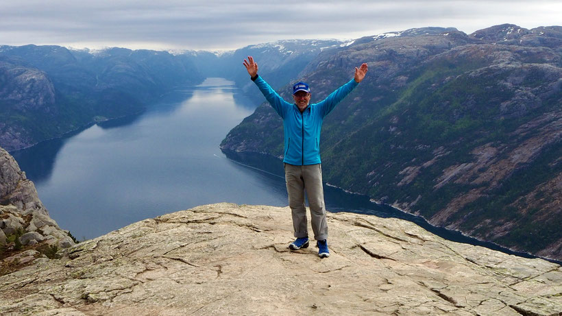 Auf dem Preikestolen