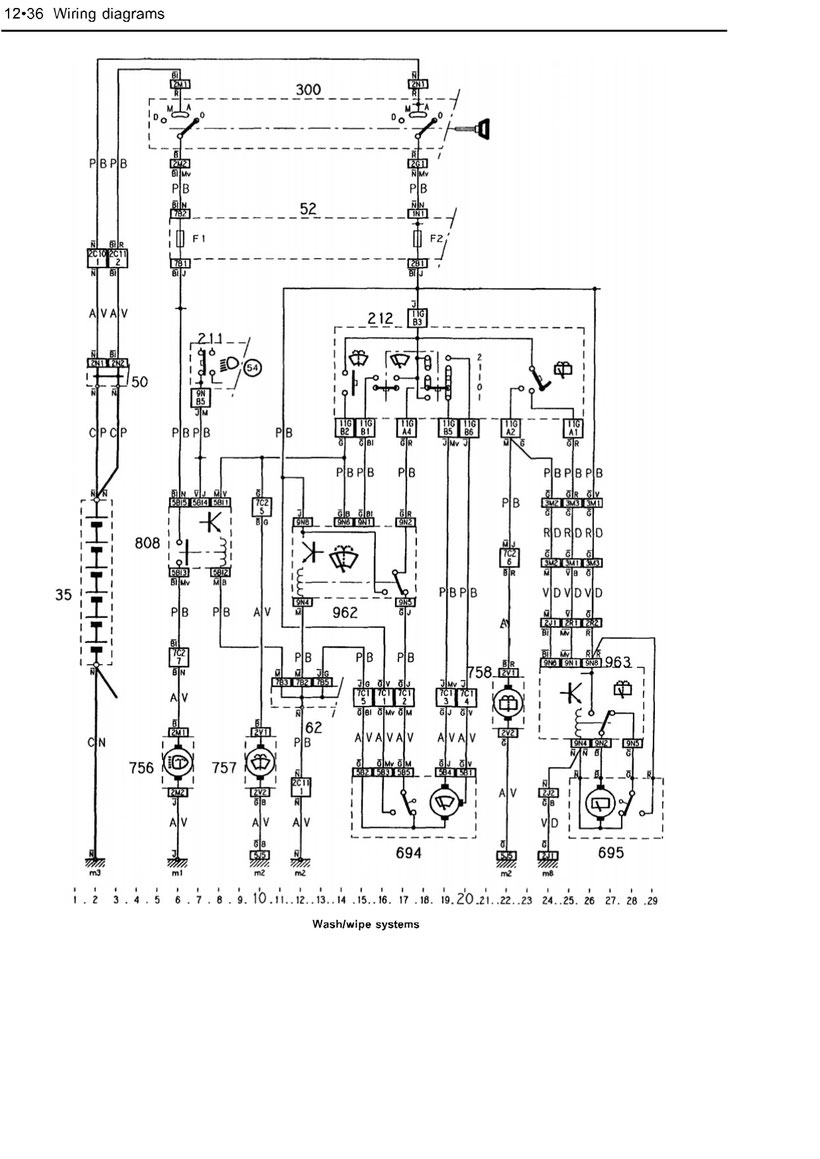 CITROEN ZX Wiring Diagrams - Car Electrical Wiring Diagram