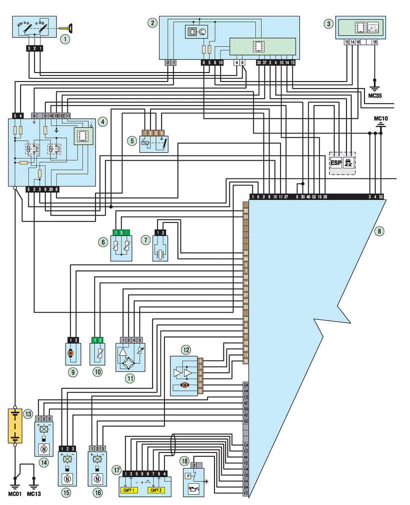 308 Engine Management System Wiring Diagram