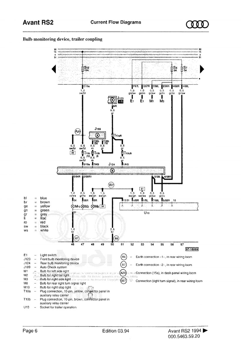 RS2 Bulb Monitoring Device Schematics