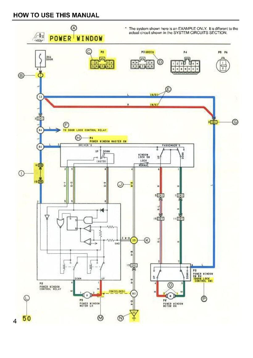 2003 Rx300 Window Motor Wiring Diagram - Cars Wiring Diagram