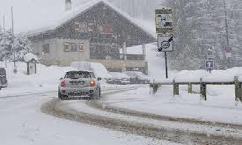 Retour de la neige en montagne sur le jura et les alpes