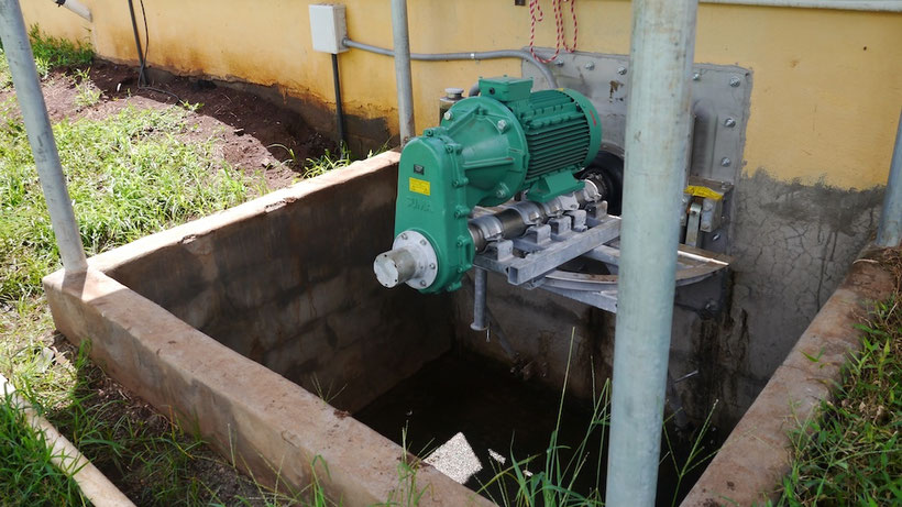 Atex agitators for CST lagoon digester en manure tanks