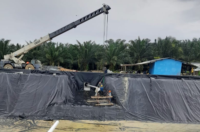 High-Efficiency CSTR Digesters with mechanical mixing for  Maximizing Biogas Yield from POME 