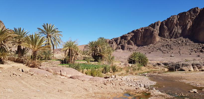 L'eau au Maroc vallée du Draa désert