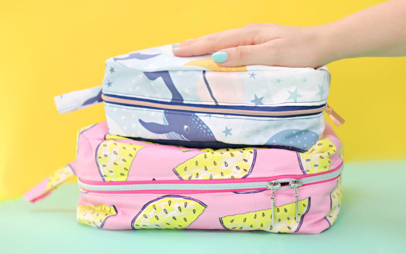 Große Box Bag nähen in 2 Größen DIY Eule