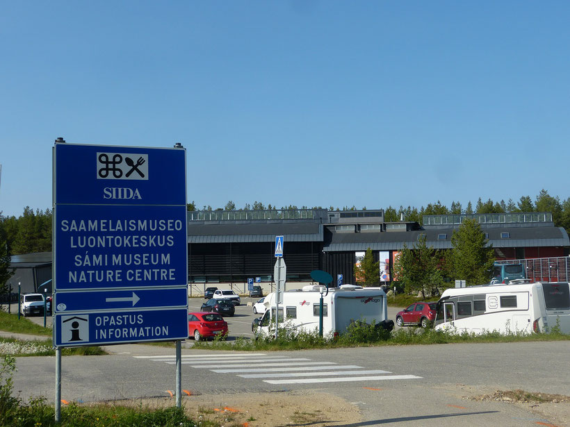 Einfahrt zum SAMI  Museum