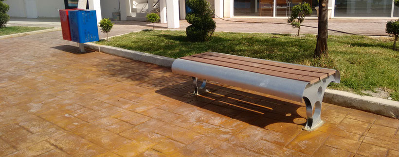 Bancas para parques, jardines centros comerciales. Bancas para exterior. Bancas para interiores