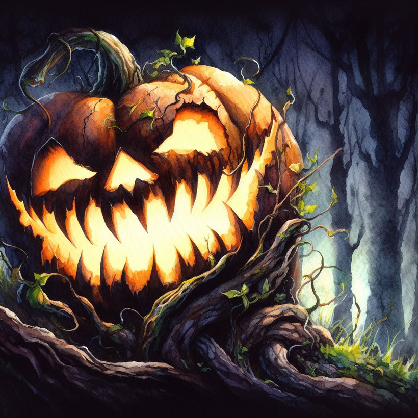 Halloween Jack-o-lantern