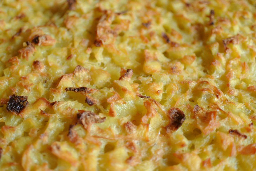 Kartoffelpuffer oder Kartoffelrösti im Backofen (auch für Thermomix)
