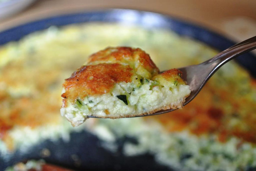 Omelett mit Gemüse (auch für Thermomix)