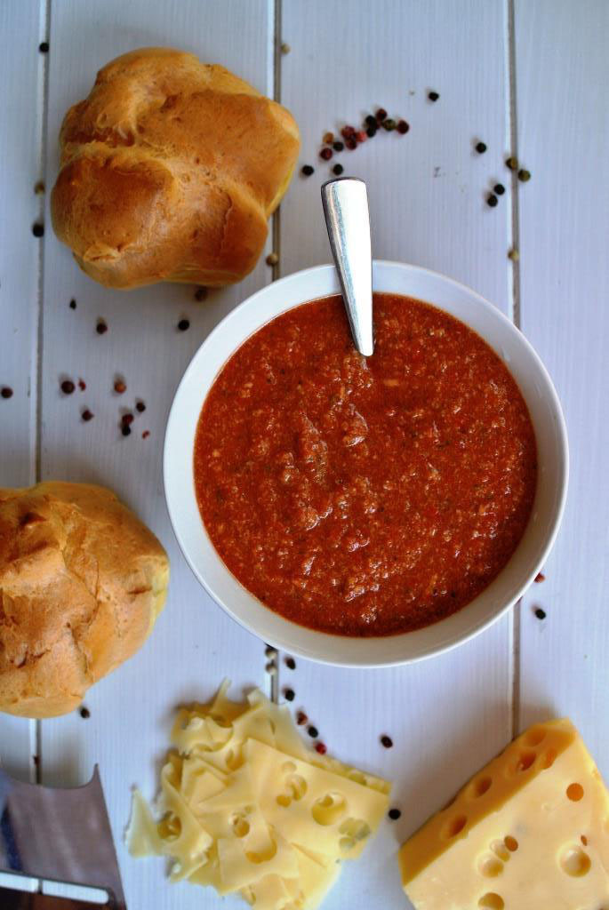 Gazpacho - schnelle kalte Sommersuppe