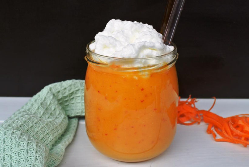 Smoothie: Orange, Zimt, Ingwer (auch für Thermomix)