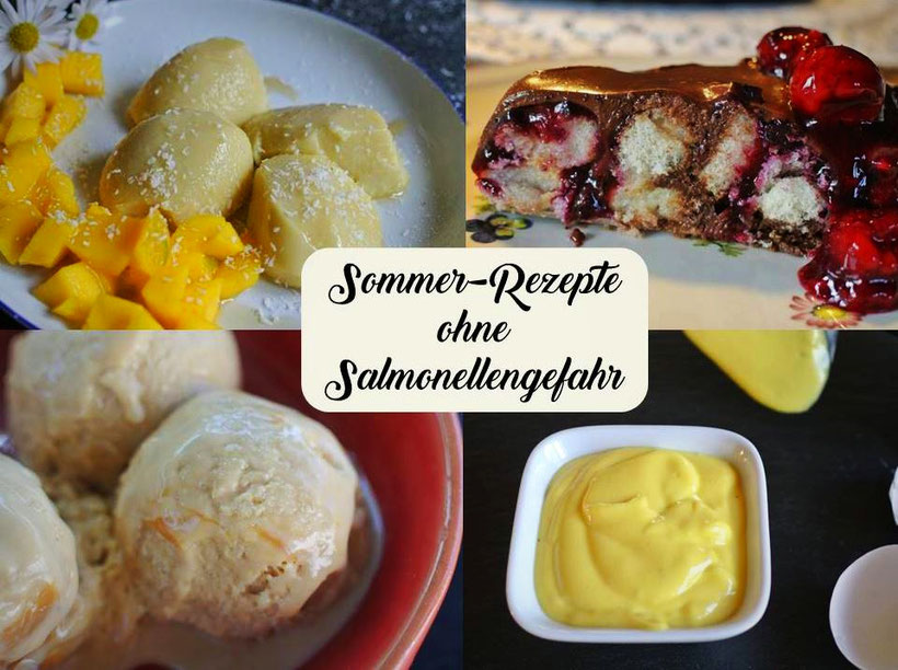 Sommerrezepte ohne Salmonellengefahr