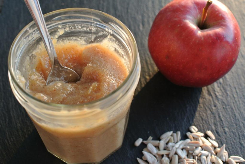 Nussige Apfelmarmelade - die etwas andere Marmelade (auch für Thermomix)