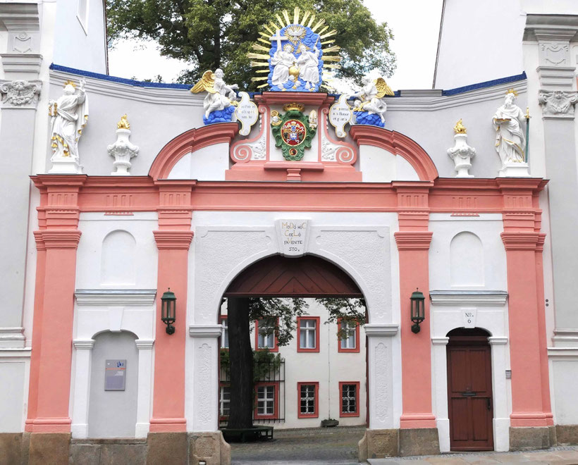 Eingangsbereich der Domschatzkammer in Bautzen
