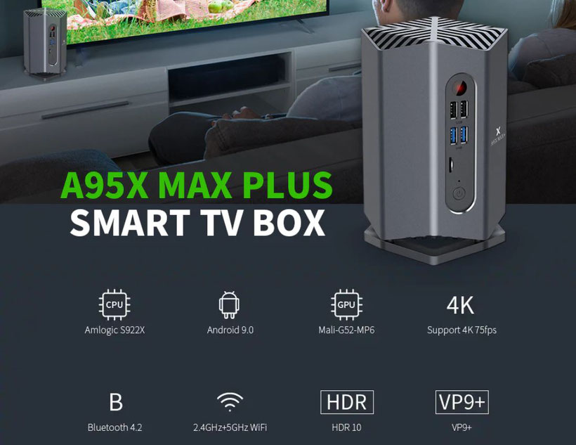 A95X Max+ Box TV Android