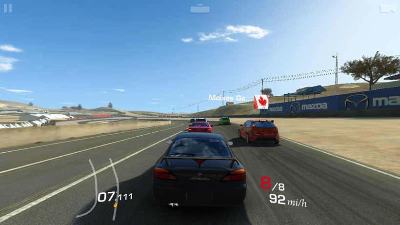 Real Racing 3 sur Xiaomi Redmi 5A