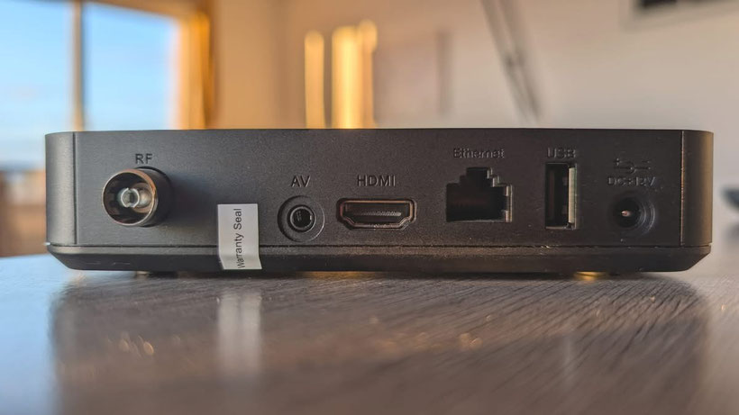 Mecool KT2 connectique