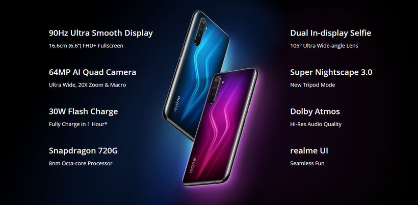 Realme 6 Pro caractéristiques