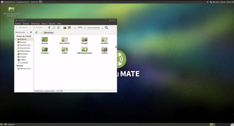 Ubuntu MATE Raspberry Pi dossiers